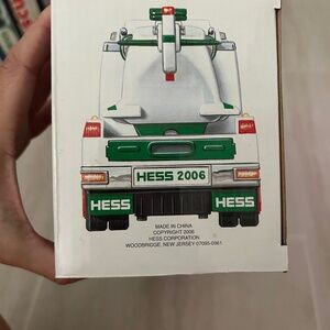 2006 Hess truck and helicopter